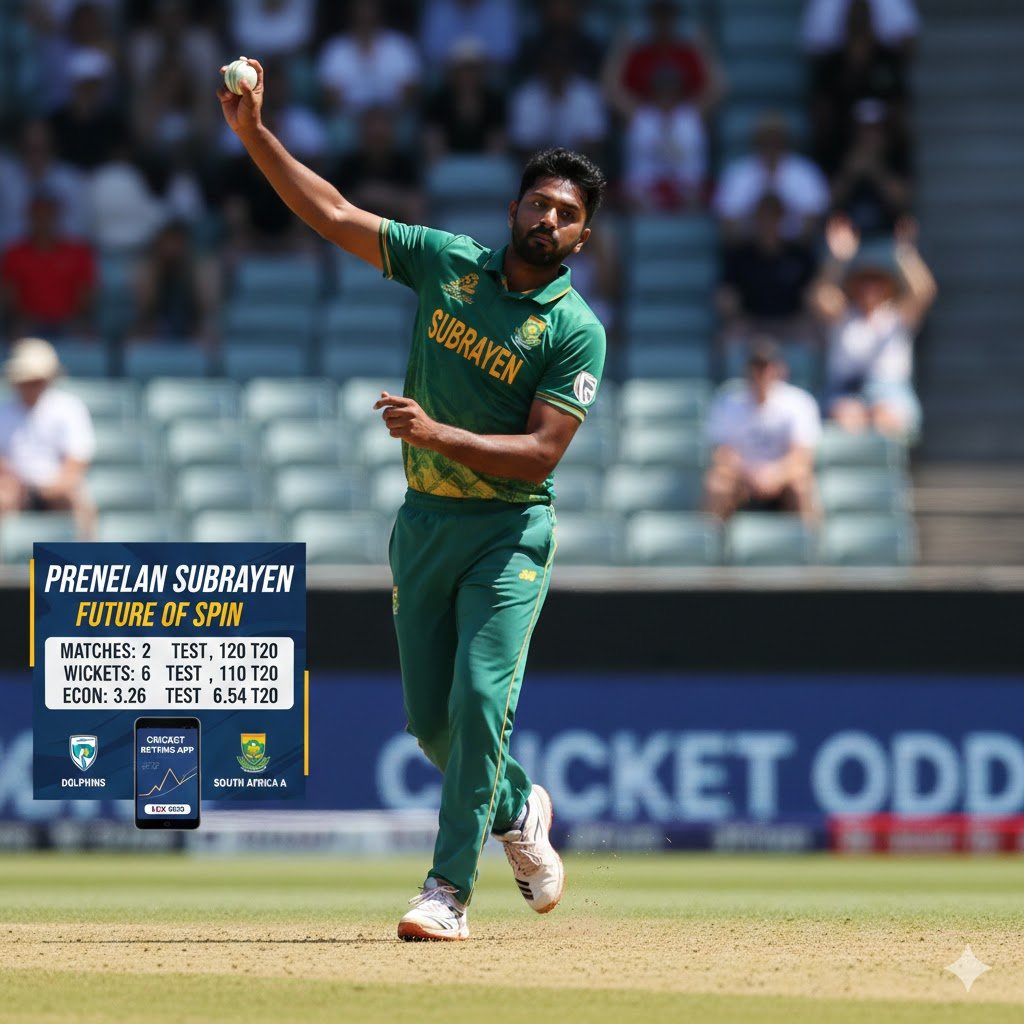 Prenelan Subrayen: The Future of Spin Bowling for South Africa