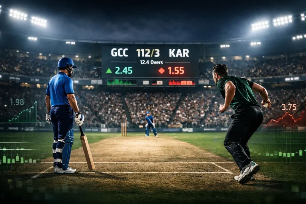 gcc vs kar – Match Prediction, Betting Tips & Live Cricket Betting Guide