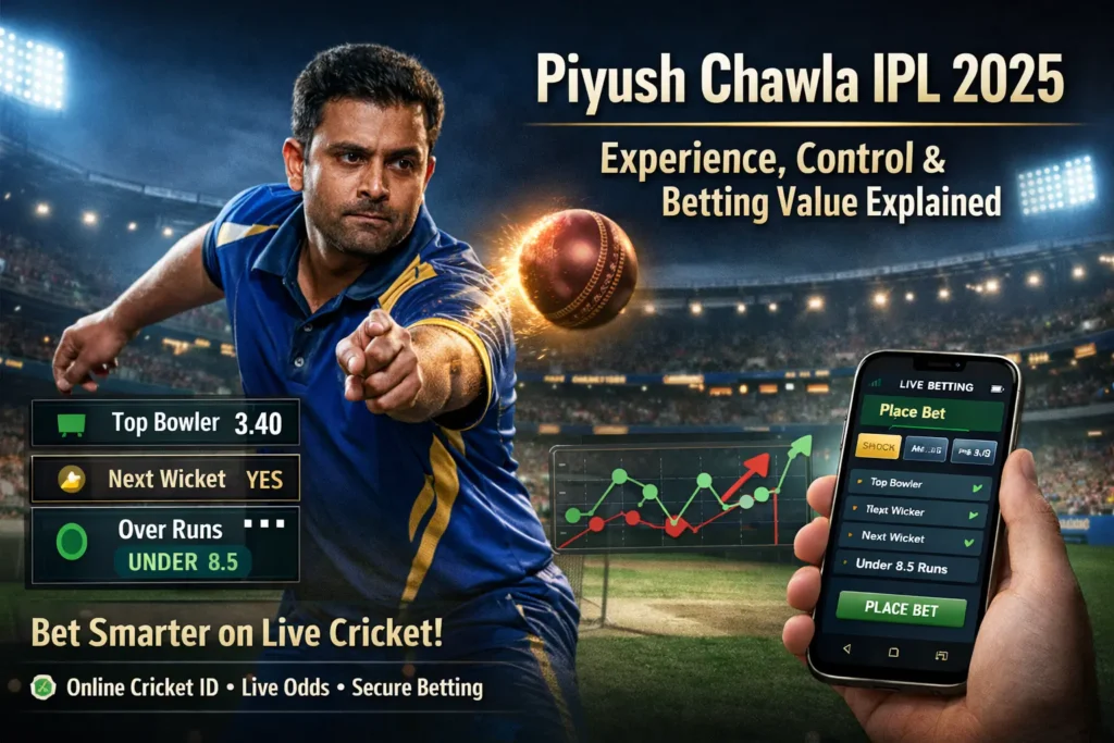 Piyush Chawla IPL 2025: Experience, Control & Betting Value Explained