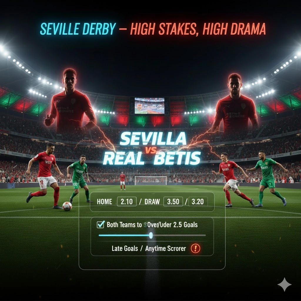 Sevilla vs Real Betis: A High-Stakes Seville Derby You Can’t Miss