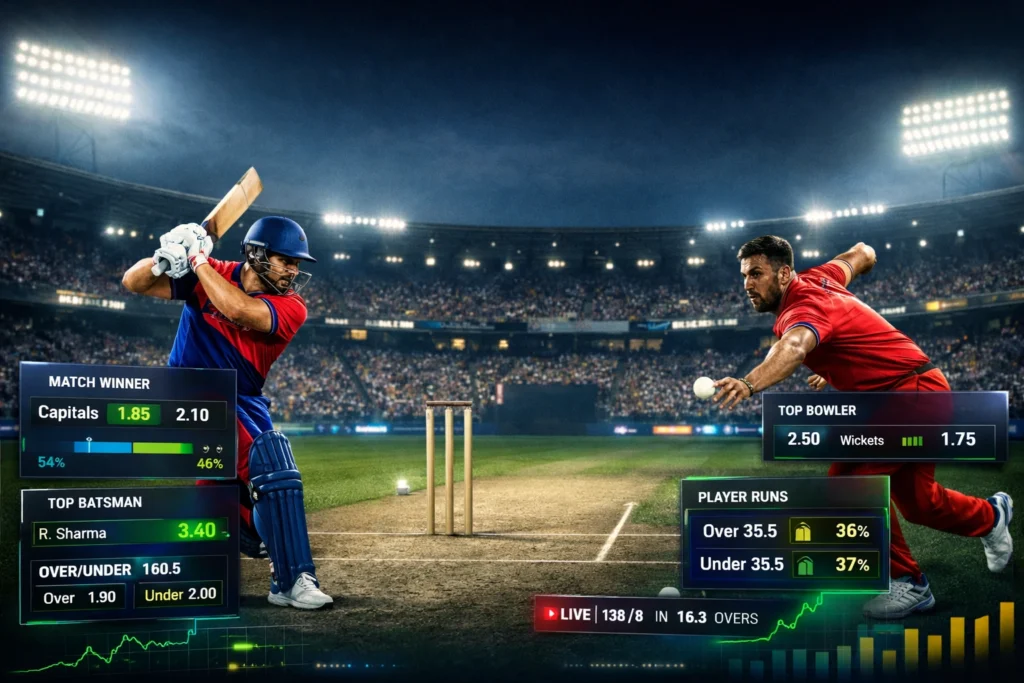 Capitals vs Kings – Match Insights for Cricket Betting Fans