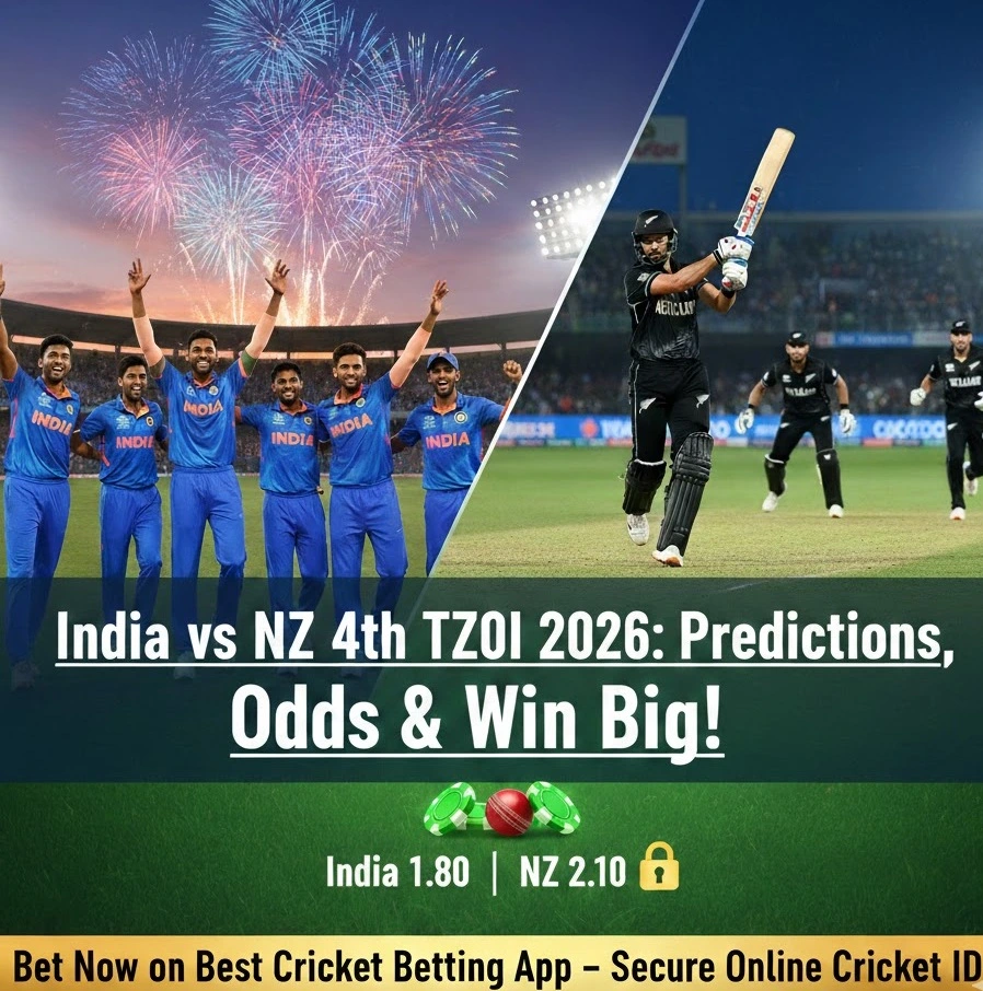 India vs New Zealand 4th T20I: Preview, Predictions & Betting Tips