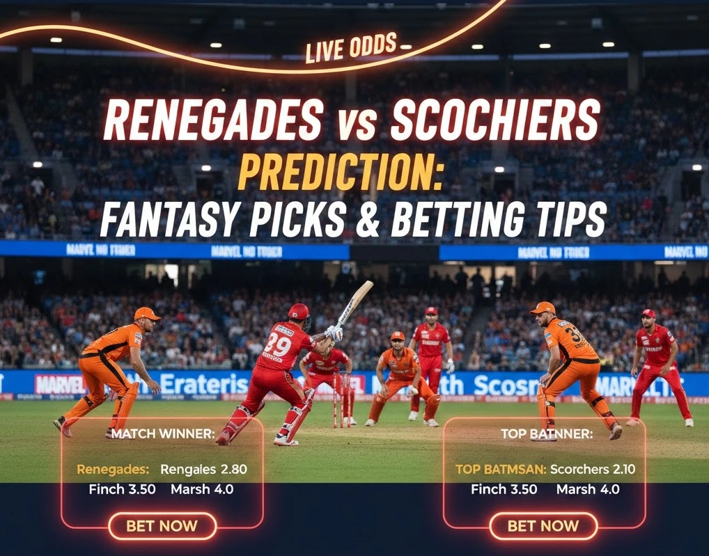 Renegades vs Scorchers 11 Prediction: Best Fantasy Picks & Playing XI
