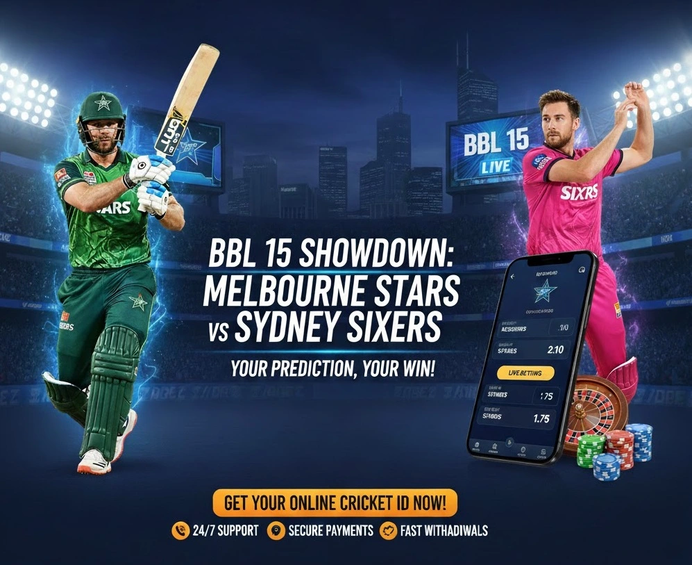 Melbourne Stars vs Sydney Sixers BBL 15 Preview: H2H, Stats & Tips