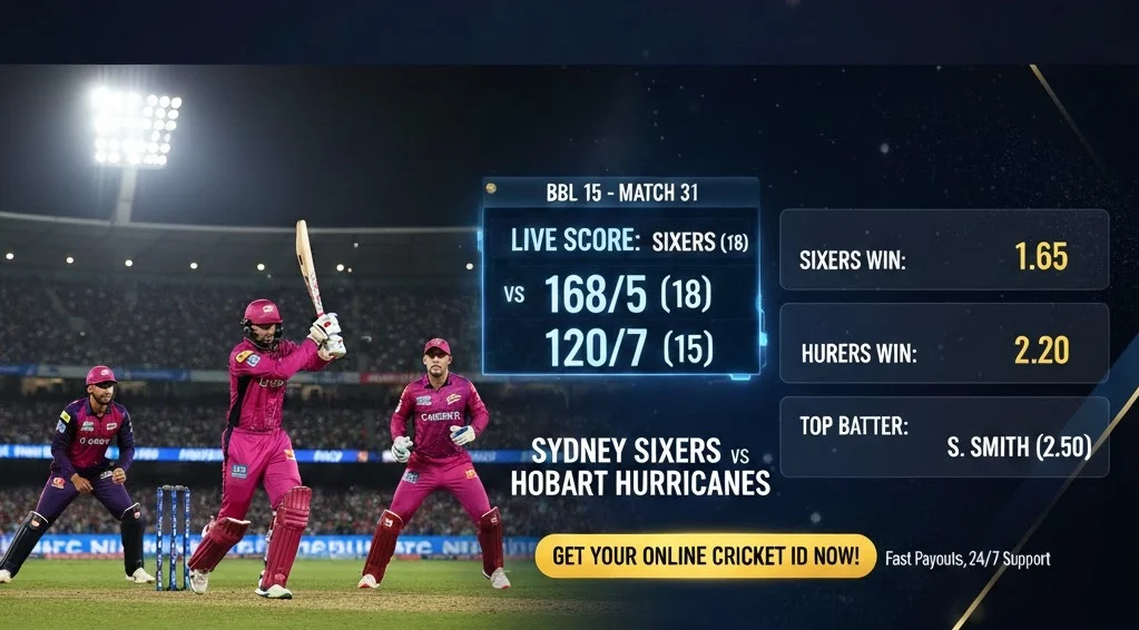 Sydney Sixers vs Hobart Hurricanes: Live Score, BBL 15 Match Updates