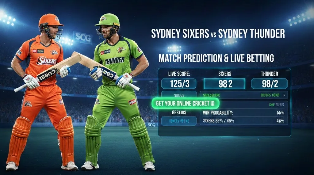 Sydney Sixers vs Sydney Thunder