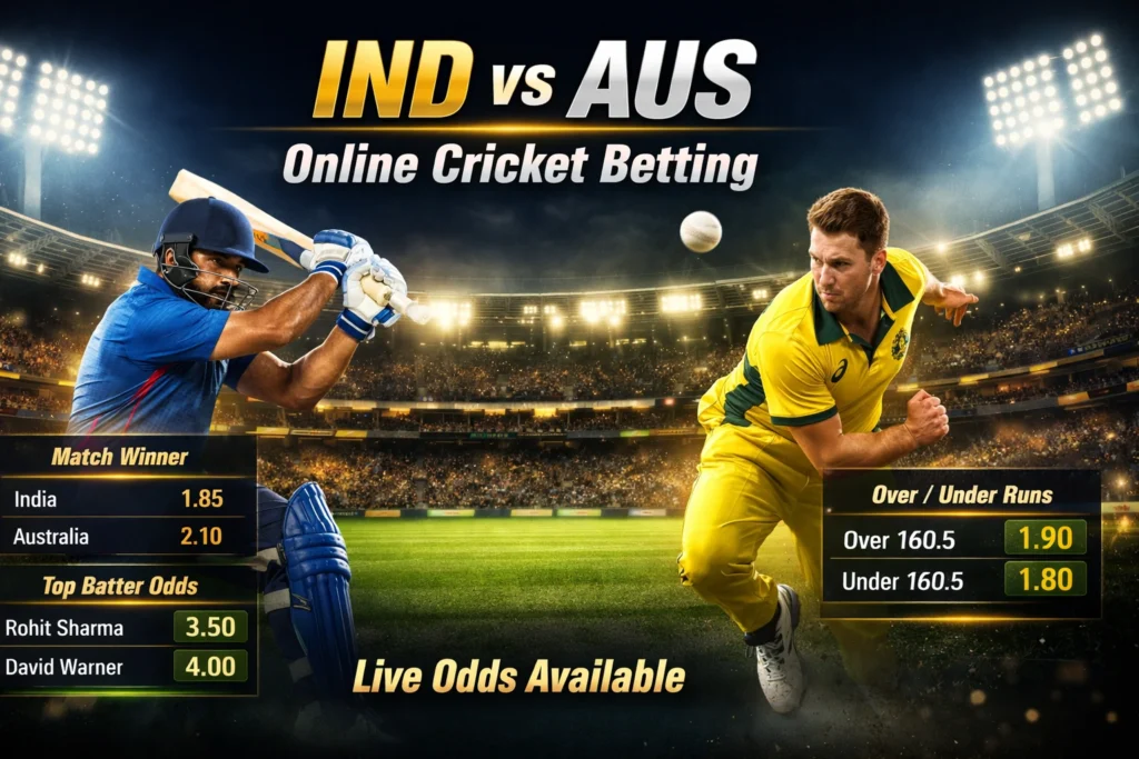 IND vs AUS – Match Insights for Online Cricket Betting