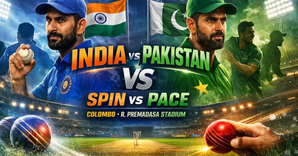 India vs Pakistan T20I: Spin vs Pace at Colombo, Who Has the Edge?
